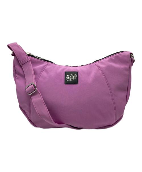 X-GIRL（エックスガール）X-girl (エックスガール) ショルダーバッグ ピンクの古着・服飾アイテム