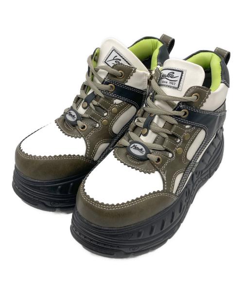 Yosuke（ヨースケ）Yosuke (ヨースケ) スニーカー カーキ サイズ:24.5の古着・服飾アイテム