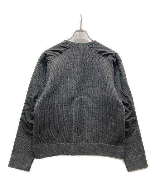 mont-bell（モンベル）mont-bell (モンベル) パッチニット/ミッテルレギ セーター グレー サイズ:XLの古着・服飾アイテム