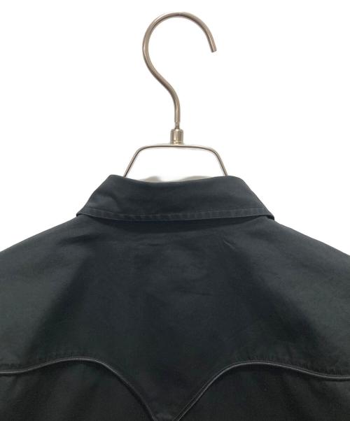 RALPH LAUREN（ラルフローレン）RALPH LAUREN (ラルフローレン) ウエスタンシャツ ブラック サイズ:15の古着・服飾アイテム