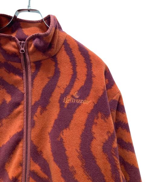 HELLRAZOR（ヘルレイザー）HELLRAZOR (ヘルレイザー) フリースジャケット オレンジ サイズ:Lの古着・服飾アイテム