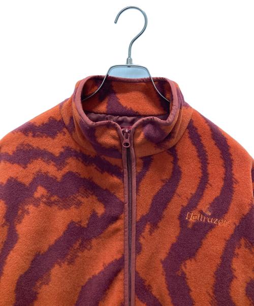 HELLRAZOR（ヘルレイザー）HELLRAZOR (ヘルレイザー) フリースジャケット オレンジ サイズ:Lの古着・服飾アイテム