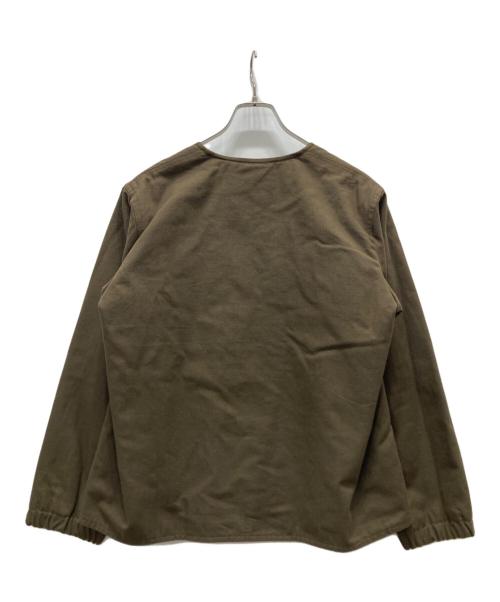 MHL（エムエイチエル）MHL (エムエイチエル) WORKWEAR COTTON TWILジャケット ブラウン サイズ:3の古着・服飾アイテム