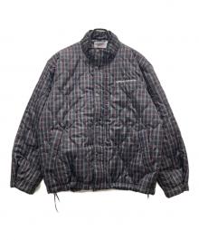 MIHNS CLOSET（ミンズクローゼット）の古着「中綿ジャケット」｜ブラック