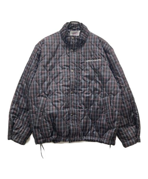 MIHNS CLOSET（ミンズクローゼット）MIHNS CLOSET (ミンズクローゼット) 中綿ジャケット ブラック サイズ:Sの古着・服飾アイテム