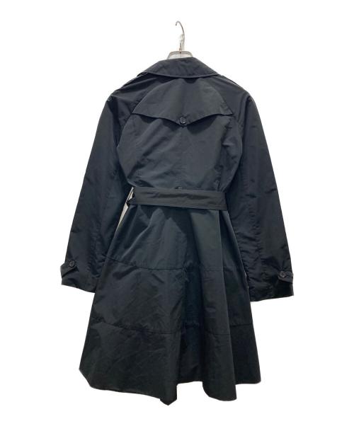 MAX&Co.（マックスアンドコー）MAX&Co. (マックスアンドコー) トレンチコート ブラック サイズ:36の古着・服飾アイテム