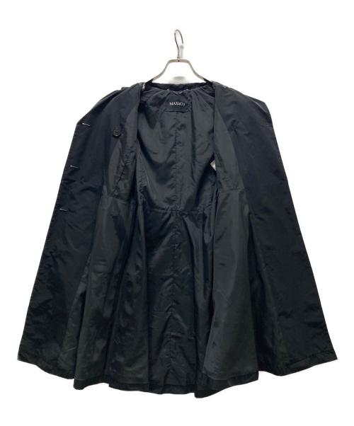 MAX&Co.（マックスアンドコー）MAX&Co. (マックスアンドコー) トレンチコート ブラック サイズ:36の古着・服飾アイテム