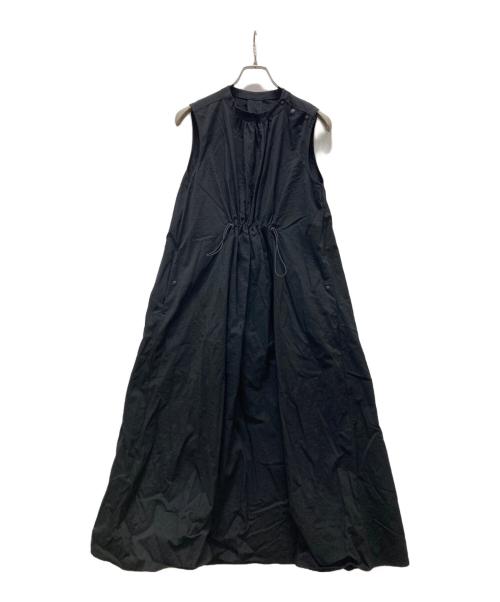 pacla（パクラ）pacla (パクラ) パッカブルワンピース ブラック サイズ:記載無しの古着・服飾アイテム