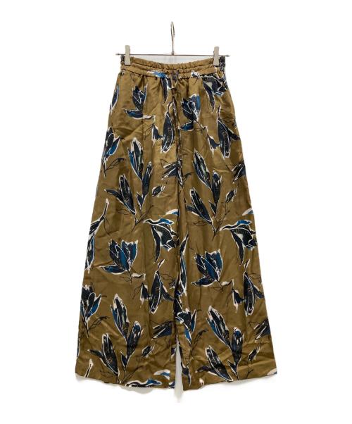 SACRA（サクラ）SACRA (サクラ) 総柄パンツ/AUTUMN FLORA PANTS カーキ サイズ:S 未使用品の古着・服飾アイテム