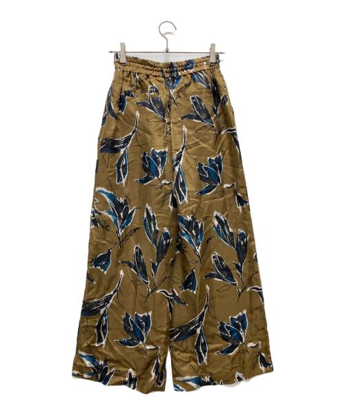 SACRA（サクラ）SACRA (サクラ) 総柄パンツ/AUTUMN FLORA PANTS カーキ サイズ:S 未使用品の古着・服飾アイテム