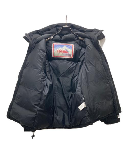 FIRST DOWN（ファーストダウン）FIRST DOWN (ファーストダウン) ダウンジャケット ブラック サイズ:Sの古着・服飾アイテム
