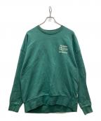 ZARAザラ）の古着「TECHNICS コラボスウェット」｜グリーン