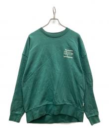 ZARA（ザラ）の古着「TECHNICS コラボスウェット」｜グリーン