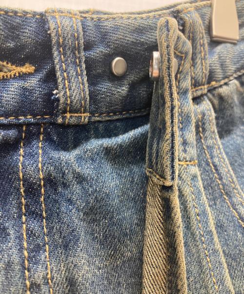 SPIRALGIRL（スパイラルガール）SPIRALGIRL (スパイラルガール) 2WAY カーゴオーバーダイデニム ブルー サイズ:Sの古着・服飾アイテム