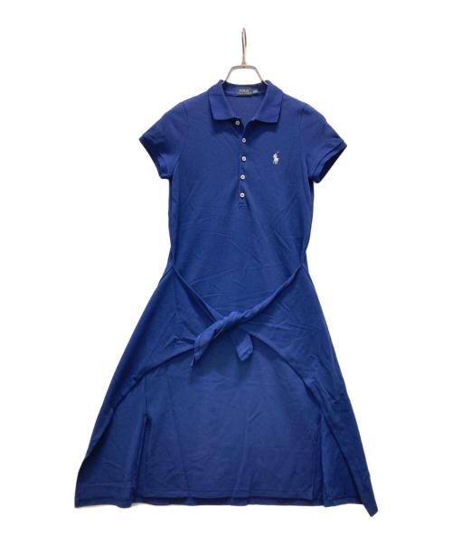 POLO RALPH LAUREN（ポロ・ラルフローレン）POLO RALPH LAUREN (ポロ・ラルフローレン) ポロシャツワンピース ネイビー サイズ:XSの古着・服飾アイテム