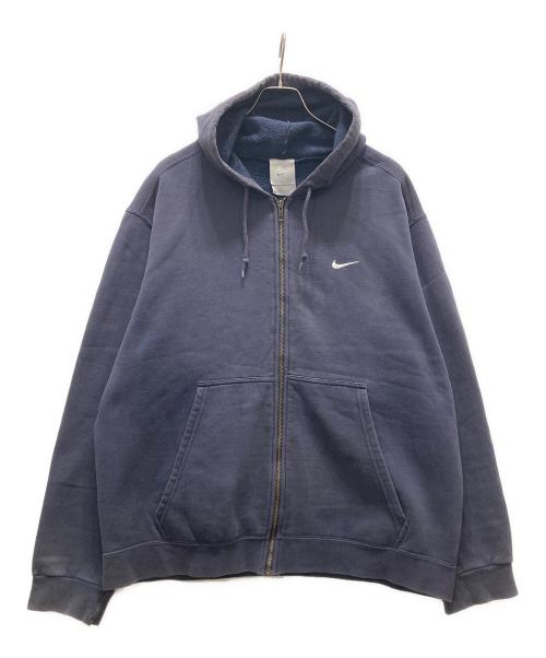 NIKE（ナイキ）NIKE (ナイキ) ジップパーカー ネイビー サイズ:Lの古着・服飾アイテム