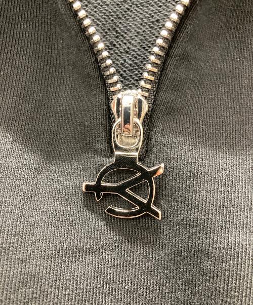 OY（オーワイ）OY (オーワイ) ハーフジップスウェット ブラック サイズ:記載なしの古着・服飾アイテム