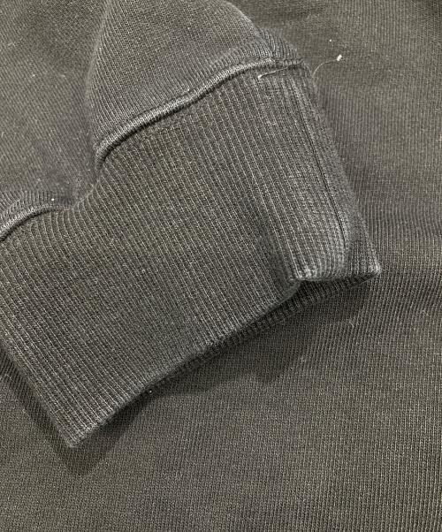 OY（オーワイ）OY (オーワイ) ハーフジップスウェット ブラック サイズ:記載なしの古着・服飾アイテム