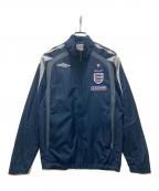 UMBROアンブロ）の古着「トラックジャケット」｜ネイビー