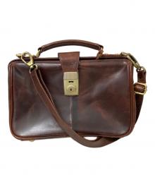 VALISE（バリス）の古着「レザーショルダーバッグ」｜ブラウン