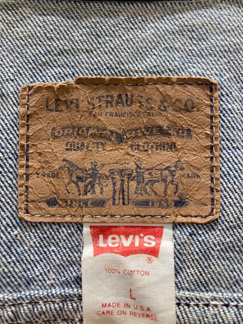 LEVI'S（リーバイス）LEVI'S (リーバイス) USA製デニムジャケット インディゴ サイズ:Lの古着・服飾アイテム