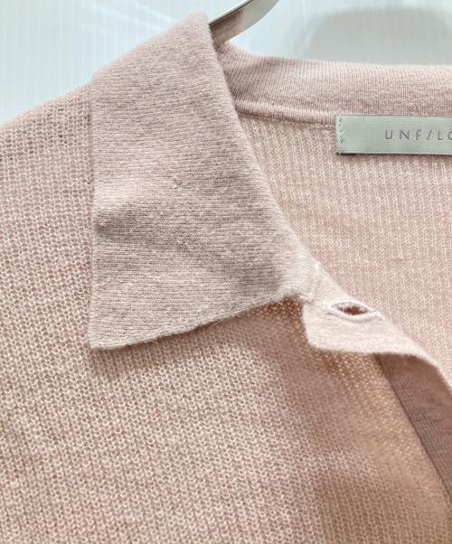 UNFILO（アンフィーロ）UNFILO (アンフィーロ) カーディガン ピンク サイズ:Mの古着・服飾アイテム