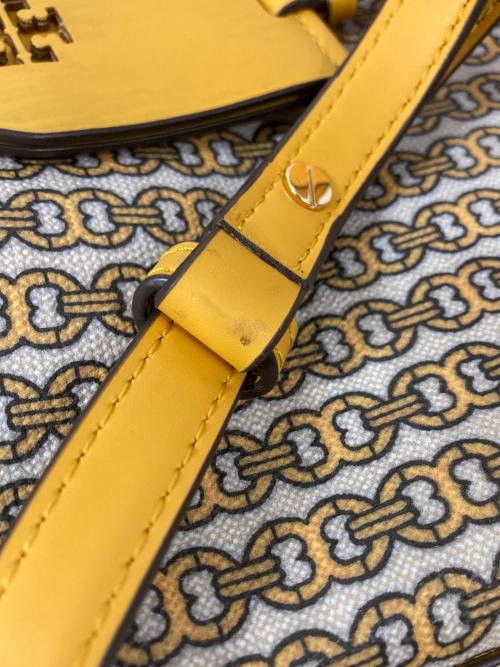 TORY BURCH（トリーバーチ）TORY BURCH (トリーバーチ) トートバッグ イエローの古着・服飾アイテム