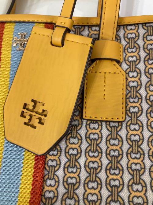TORY BURCH（トリーバーチ）TORY BURCH (トリーバーチ) トートバッグ イエローの古着・服飾アイテム