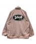 SCHOTT BROS. (ショット) OVAL LOGOコーチジャケット ピンク サイズ:L：7000円