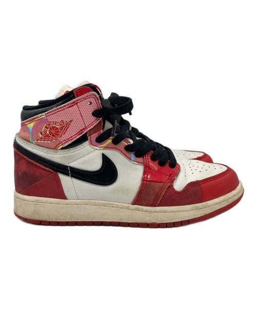 NIKE（ナイキ）NIKE (ナイキ) Spider-Man × Nike GS Air Jordan 1 High OG SP レッド サイズ:23の古着・服飾アイテム