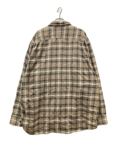 GAP（ギャップ）GAP (ギャップ) ネルシャツ ベージュ サイズ:Lの古着・服飾アイテム