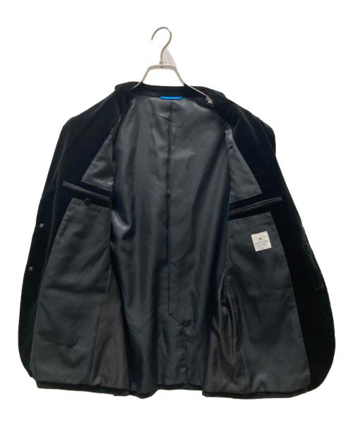 LANVIN en Bleu（ランバンオンブルー）LANVIN en Bleu (ランバンオンブルー) テーラードジャケット ブラック サイズ:４８Xの古着・服飾アイテム