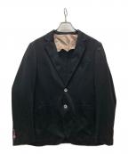 PAUL SMITHポールスミス）の古着「花柄ライナー テーラードジャケット」｜ブラック