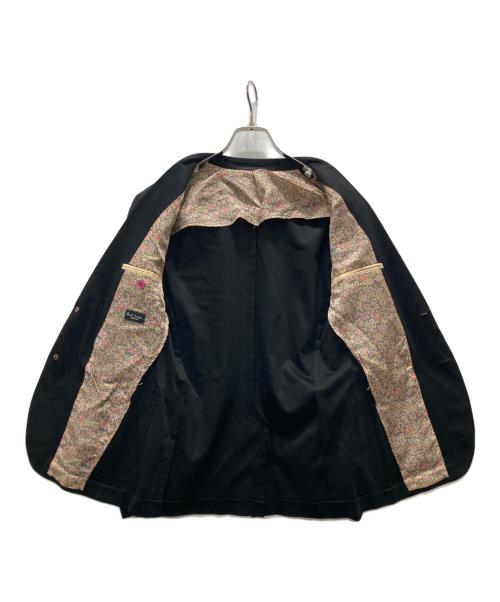 PAUL SMITH（ポールスミス）Paul Smith (ポールスミス) 花柄ライナー テーラードジャケット ブラック サイズ:Mの古着・服飾アイテム