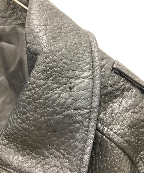 ZARA（ザラ）ZARA (ザラ) Fレザージャケット ブラック サイズ:Mの古着・服飾アイテム