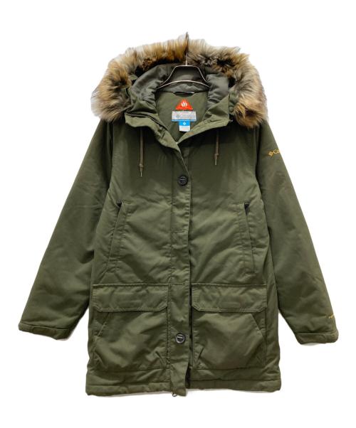 Columbia（コロンビア）Columbia (コロンビア) オムニヒート ダウンジャケット グリーン サイズ:Sの古着・服飾アイテム