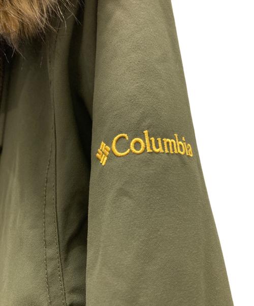 Columbia（コロンビア）Columbia (コロンビア) オムニヒート ダウンジャケット グリーン サイズ:Sの古着・服飾アイテム