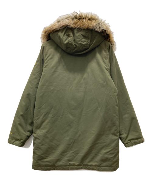Columbia（コロンビア）Columbia (コロンビア) オムニヒート ダウンジャケット グリーン サイズ:Sの古着・服飾アイテム