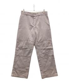 Dickies（ディッキーズ）の古着「ダブルニーワークパンツ」｜ベージュ