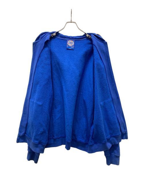 gino green global（ジノグリーングローバル）gino green global (ジノグリーングローバル) ジップパーカー ブルー サイズ:2XLの古着・服飾アイテム