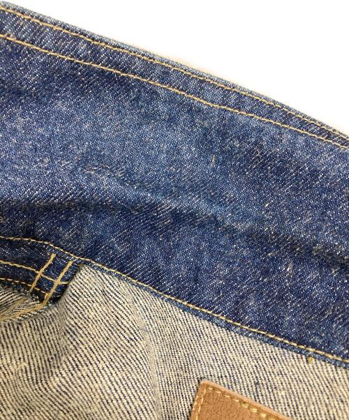 ELJOHN（エルジョン）ELJOHN (エルジョン) デニムダブルライダースジャケット インディゴ サイズ:Mの古着・服飾アイテム