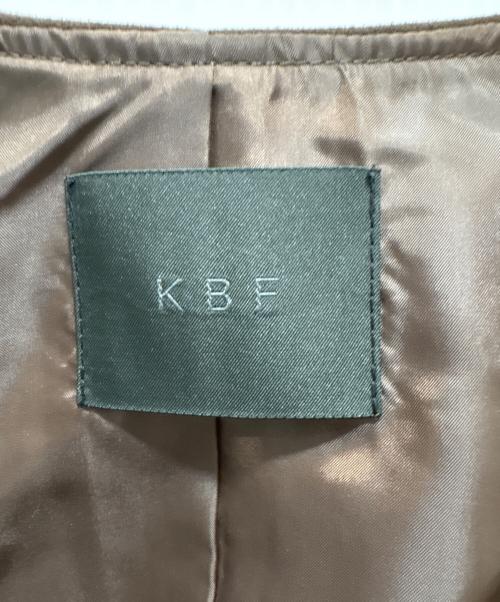 KBF（ケービーエフ）KBF (ケービーエフ) ミニマルベスト ブラウン サイズ:Oneの古着・服飾アイテム