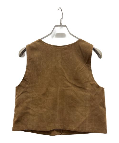 KBF（ケービーエフ）KBF (ケービーエフ) ミニマルベスト キャメル サイズ:One 未使用品の古着・服飾アイテム