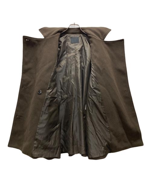 KBF（ケービーエフ）KBF (ケービーエフ) BIGカラーミドルコート ブラウン サイズ:Oneの古着・服飾アイテム