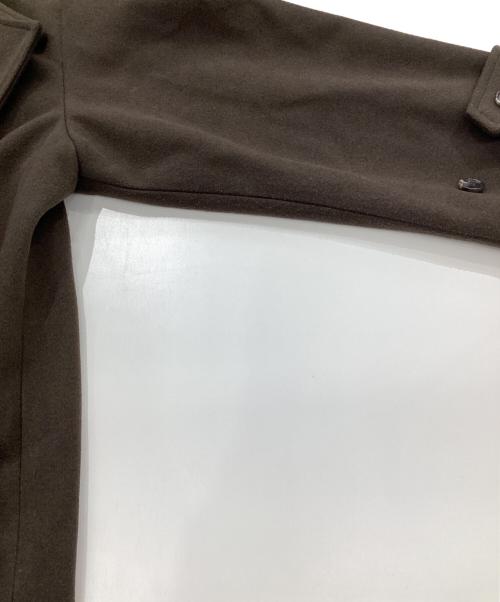 KBF（ケービーエフ）KBF (ケービーエフ) BIGカラーミドルコート ブラウン サイズ:Oneの古着・服飾アイテム