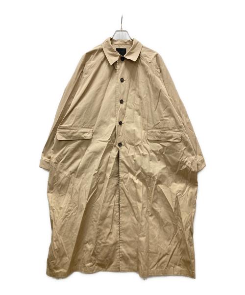 KBF（ケービーエフ）KBF (ケービーエフ) ステンカラーBIGBIGコート ベージュ サイズ:ONEの古着・服飾アイテム