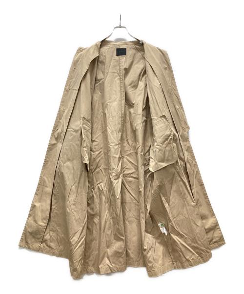 KBF（ケービーエフ）KBF (ケービーエフ) ステンカラーBIGBIGコート ベージュ サイズ:ONEの古着・服飾アイテム