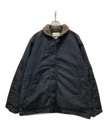 MODUCT（モダクト）の古着「N-1 STUFFED/デッキジャケット」｜ブラック