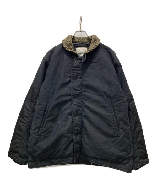 MODUCT（モダクト）MODUCT (モダクト) N-1 STUFFED/デッキジャケット ブラック サイズ:Mの古着・服飾アイテム