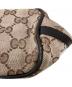 中古・古着 GUCCI (グッチ) GGキャンパス アクセサリーポーチ ベージュ：18000円